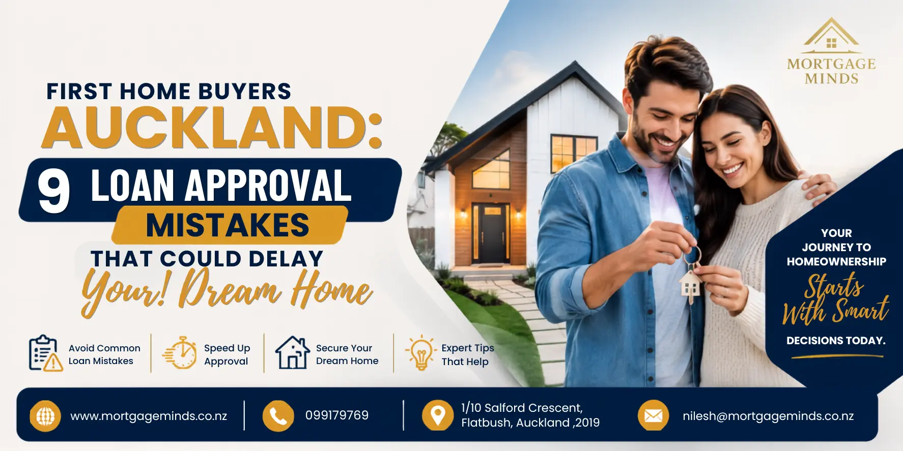 First Home Buyers Auckland: 9 Loan Approval Mistakes That Could Delay Your Dream Home