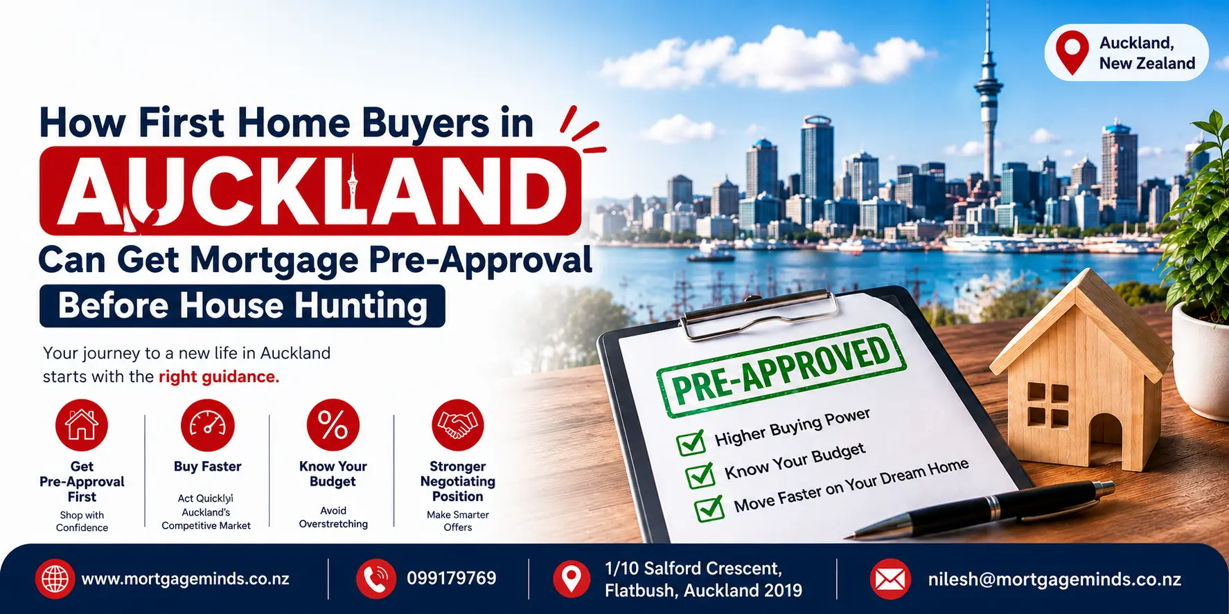 How first home buyers in Auckland can get mortgage pre-approval before house hunting